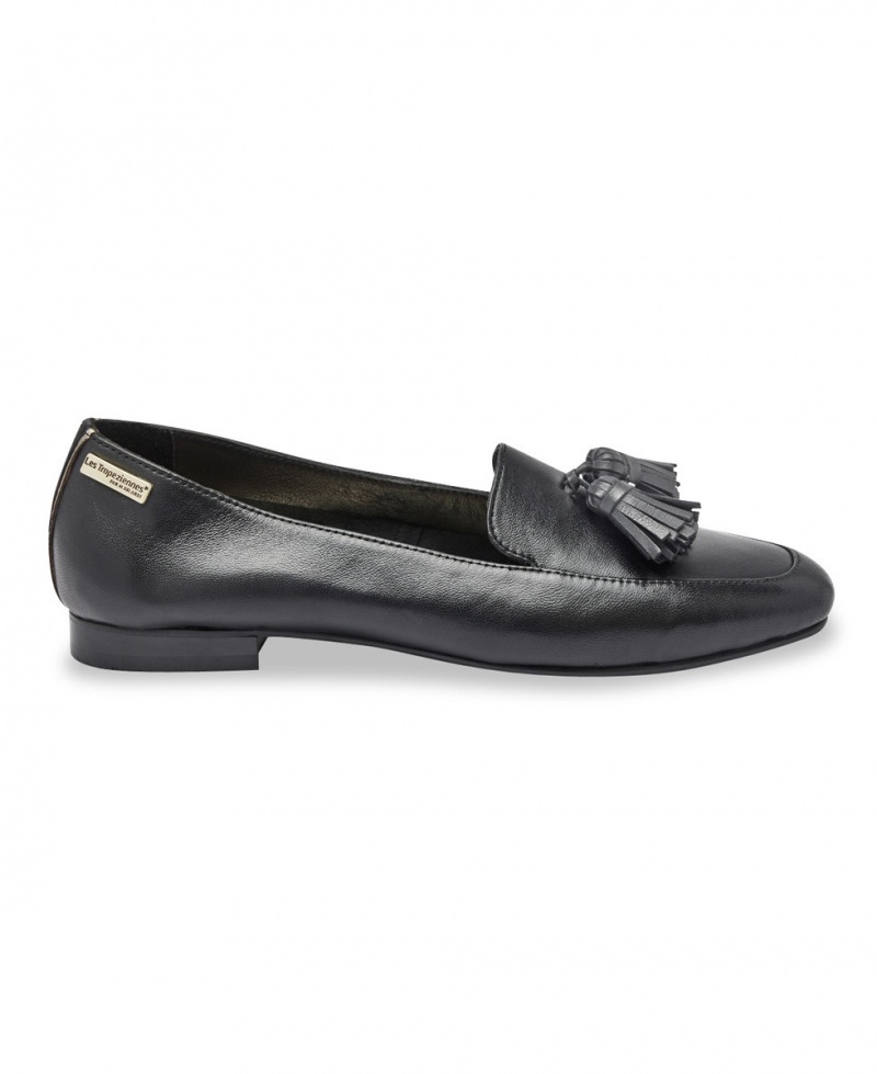 Mocassins Les Tropeziennes FANTOME Tassel Noir Femme|MKDZ-26501804